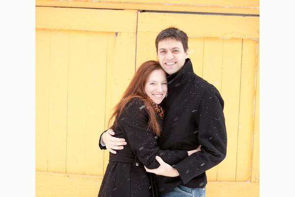 engagement photo